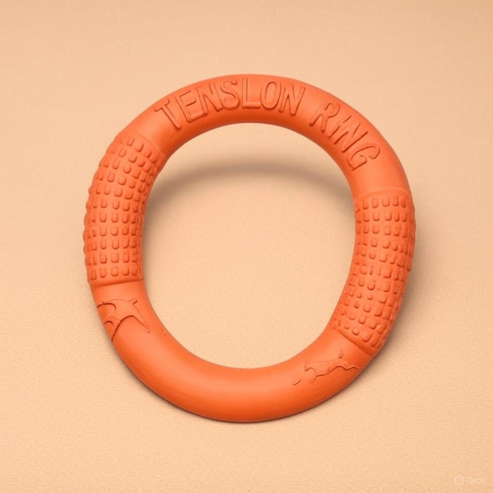 "Floating Chew Ring – Ultra-Durable Toy for Fetch