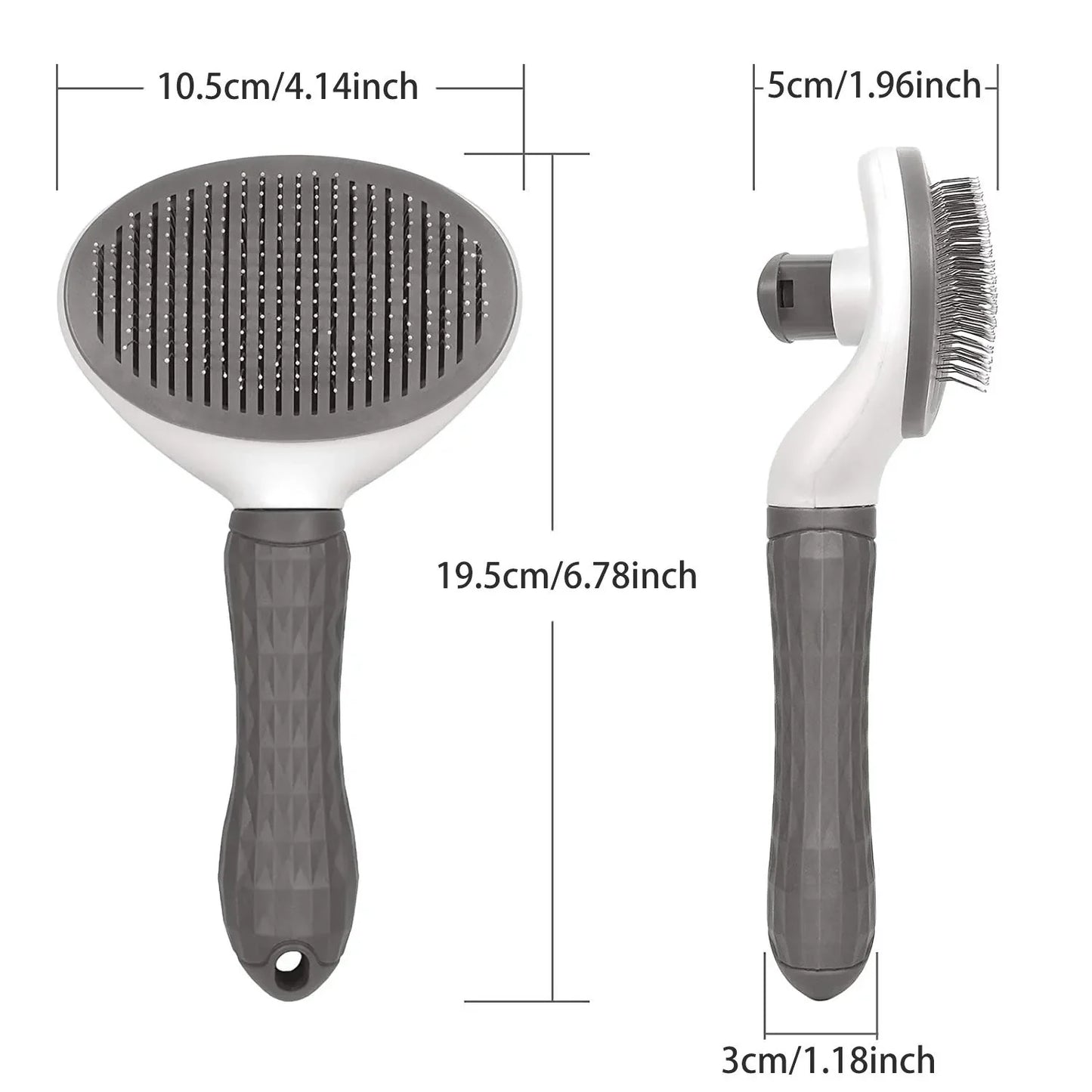 Self-Cleaning Grooming Brush – Tangle-Free Comfort for Dogs & Cats