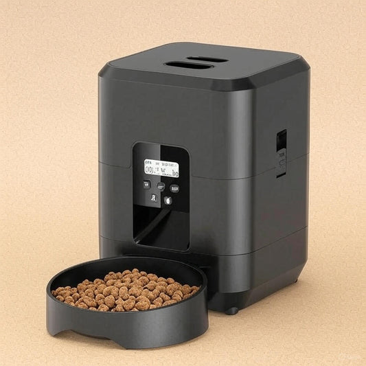 Smart Automatic Pet Feeder – Timed Food Dispenser for Cats & Dogs