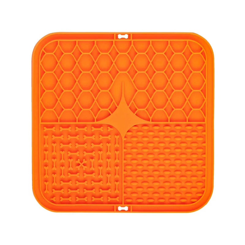 "Soothing Lick Mat – Silicone Plate for Calm Bathing & Smart Feeding