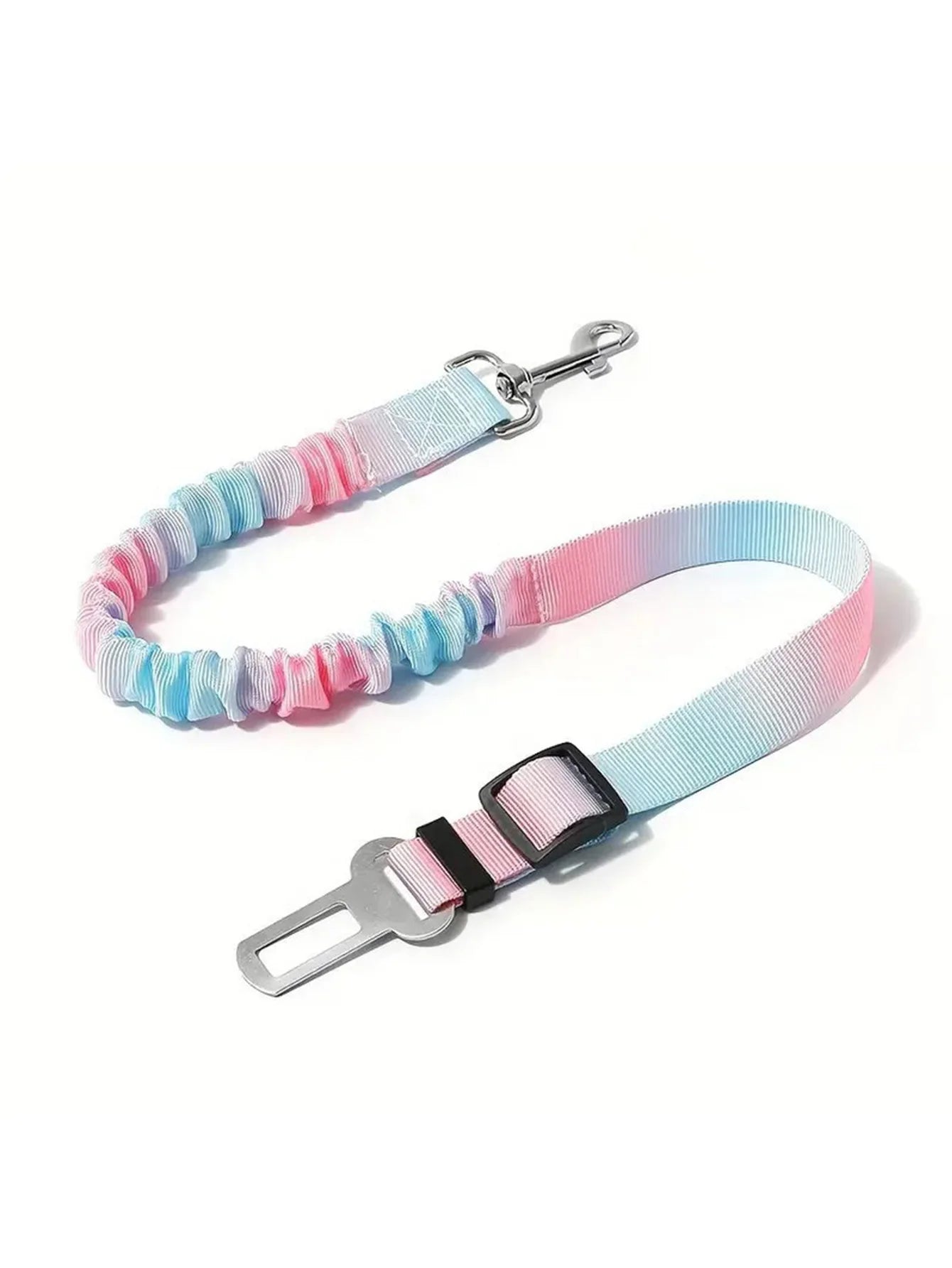 PawSafe™ Adjustable Travel Belt – Elastic Car Harness for Secure Pet Journeys