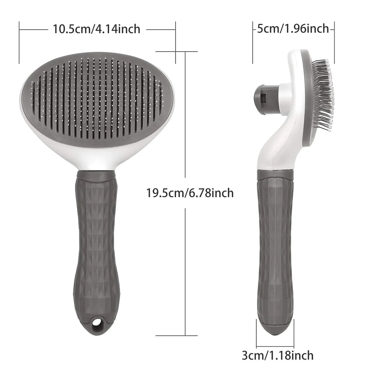 Self-Cleaning Grooming Brush – Tangle-Free Comfort for Dogs & Cats