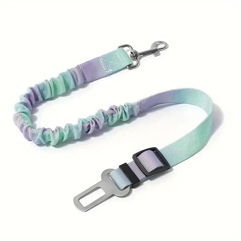 PawSafe™ Adjustable Travel Belt – Elastic Car Harness for Secure Pet Journeys