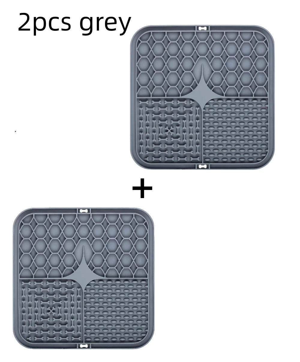 "Soothing Lick Mat – Silicone Plate for Calm Bathing & Smart Feeding